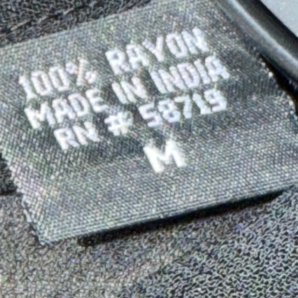 Notations Black Sequin Embellished Button Down Bl… - image 7